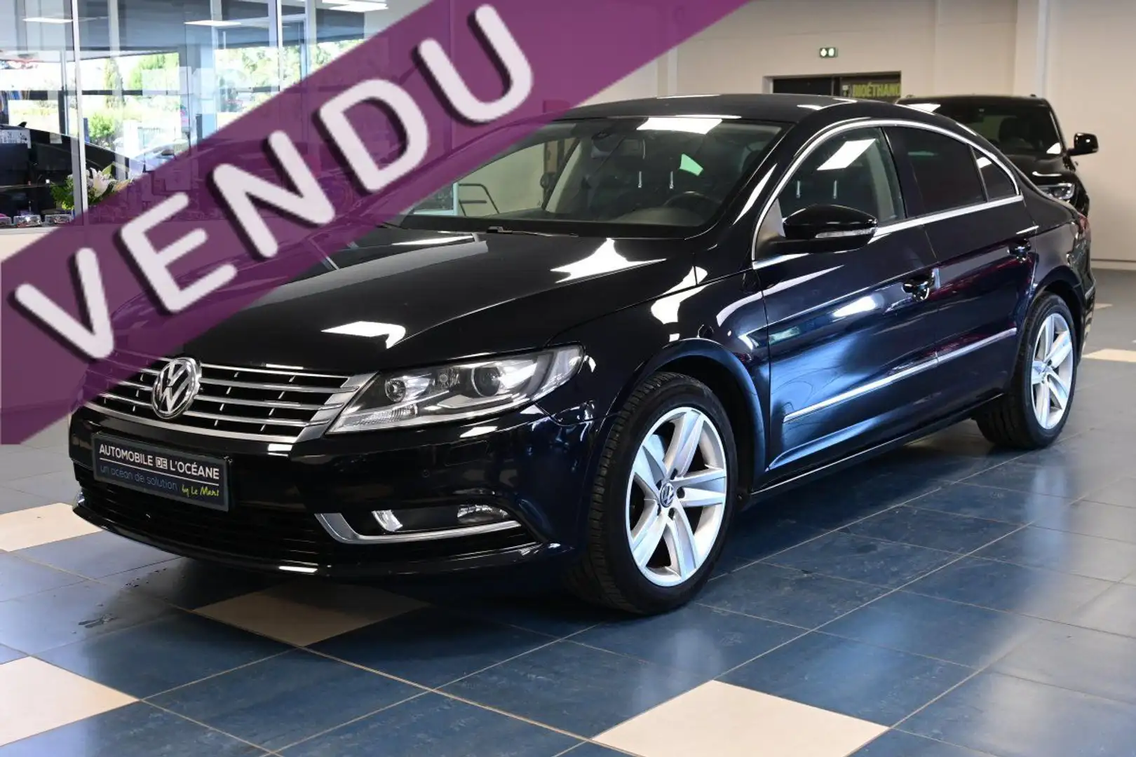Volkswagen CC 2.0 TDI 140 FAP BlueMotion Technology Carat Чорний - 1