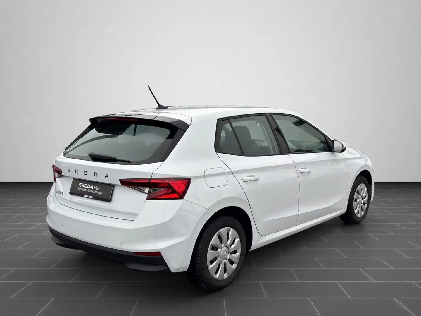 Skoda Fabia 1.0 TSI  Essence SHZ LED PDC KLIMA Weiß - 2