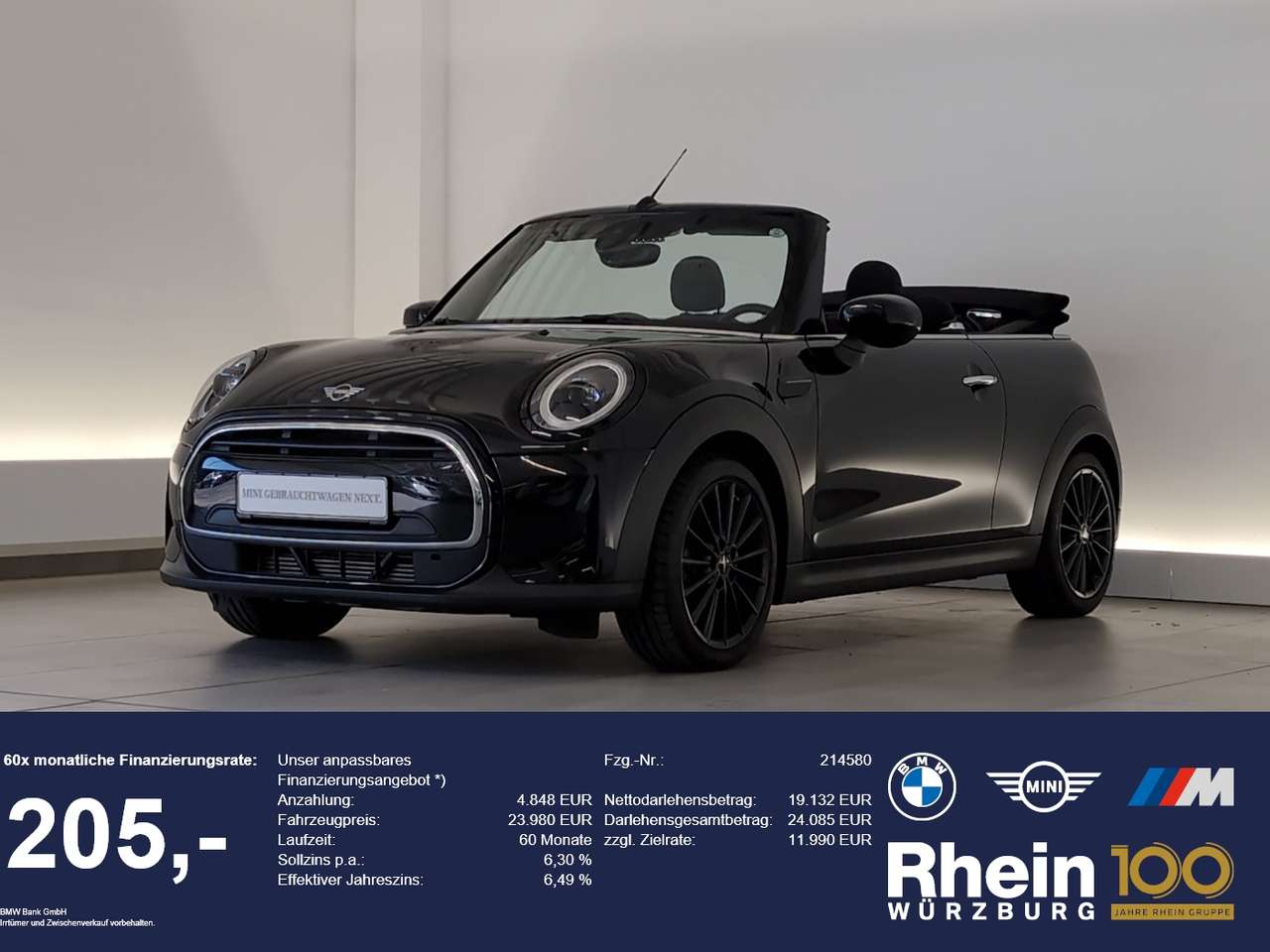 MINI Cooper Cabrio 2023 — LED/SHZ/PDC/DAB LED/SHZ/PDC/DAB