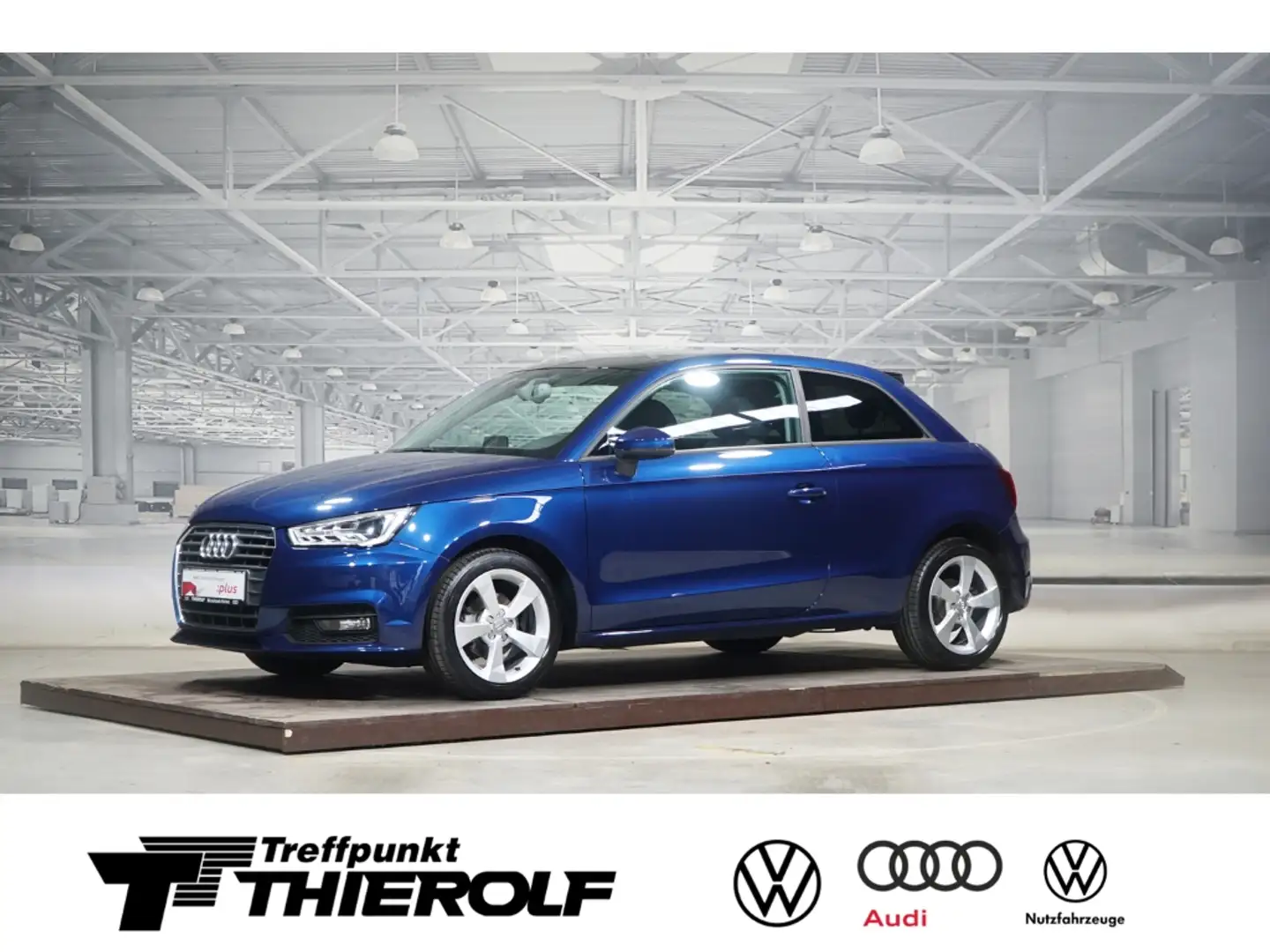 Audi A1 sport 1.0 TFSI ultra 16 Zoll PANO Sportsitze Blau - 1