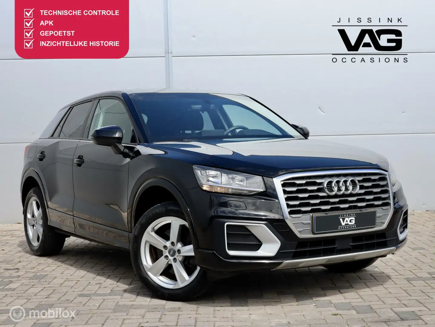 Audi Q2 1.0 TFSI Clima Cruise PDC 17 inch Sportstoelen Noir - 1