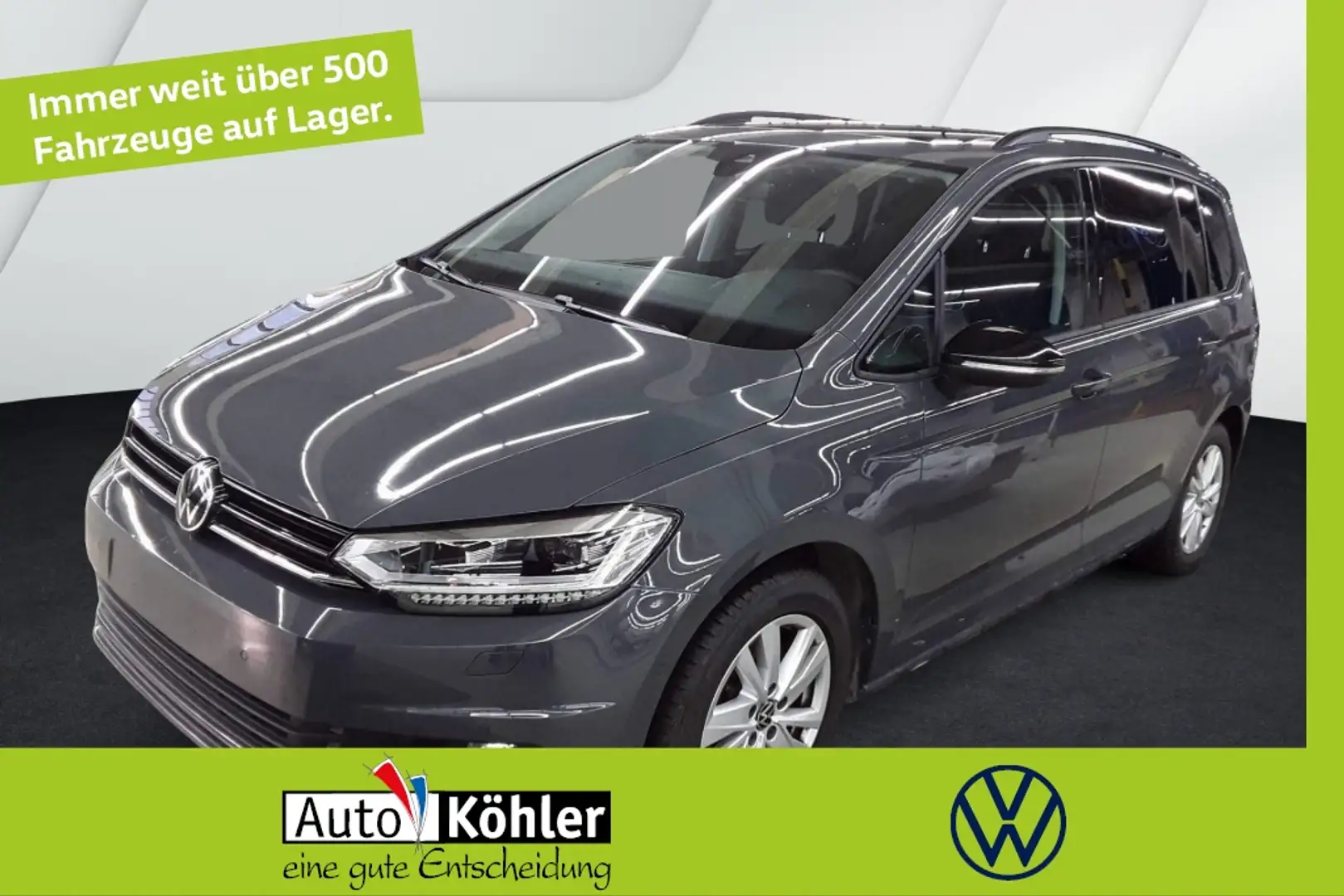 Volkswagen Touran Highline TSi DSG 7-Sitzer Panoramadach Schwarz - 1