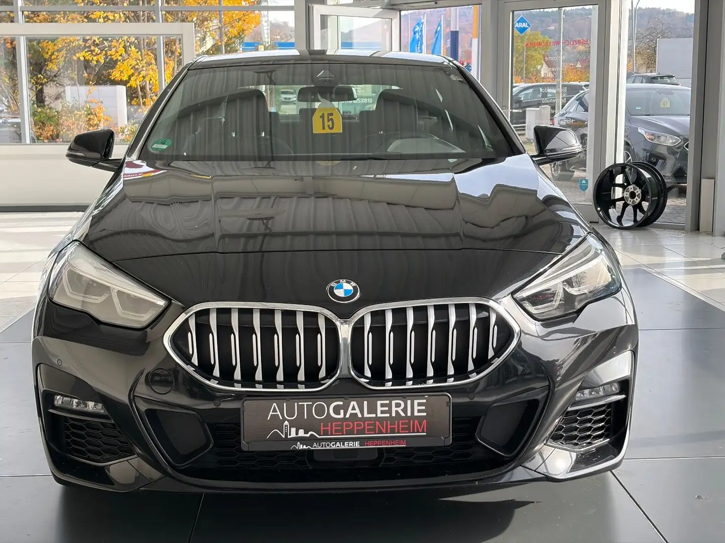 BMW 218 GranCoupe 218 i M Sport/AUT/NAV/SHZ/V-Cockpit Schwarz - 2