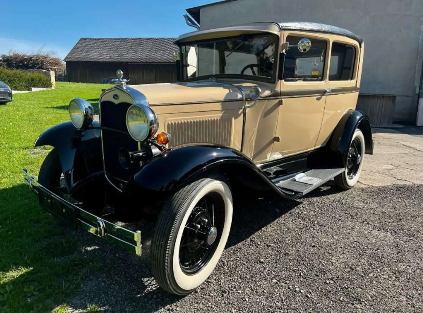 Ford Modell A Serie II Beige - 1