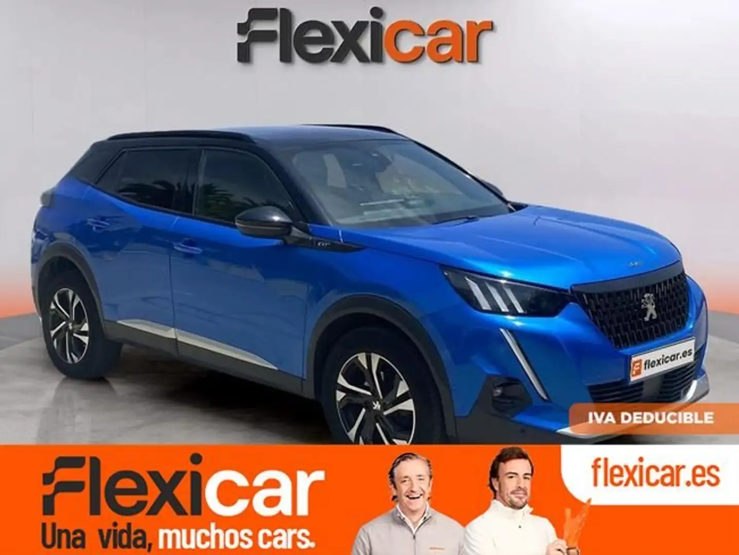 Peugeot 2008 1.2 PureTech S&S Allure EAT8 130 Bleu - 1