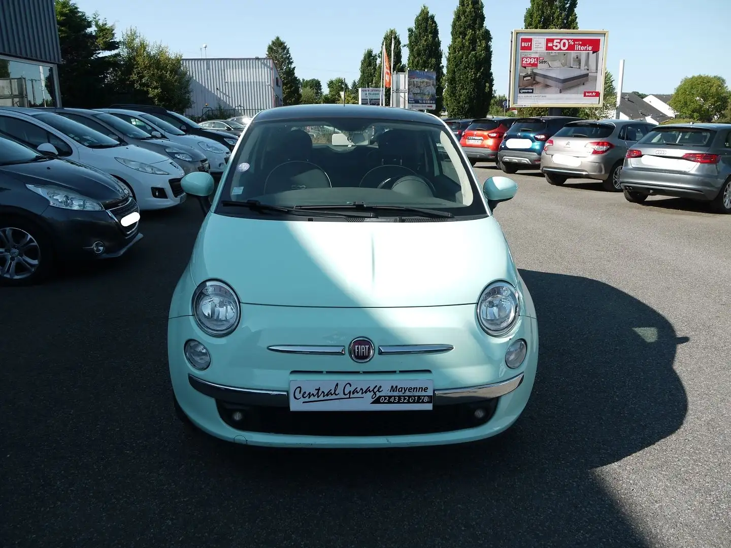 Fiat 500C 1.2 8V 69CH COLOR THERAPY Vert - 2