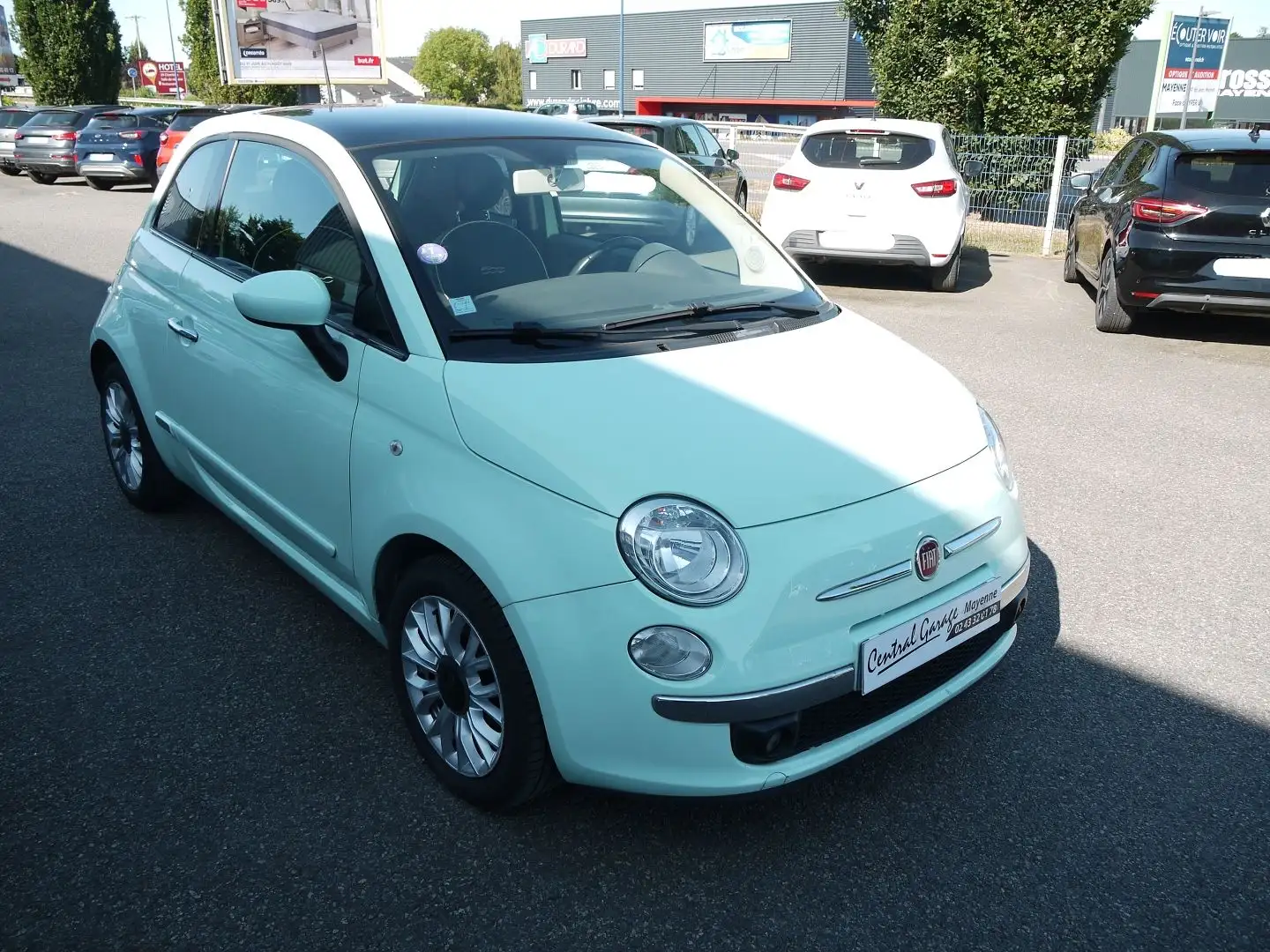 Fiat 500C 1.2 8V 69CH COLOR THERAPY Vert - 1