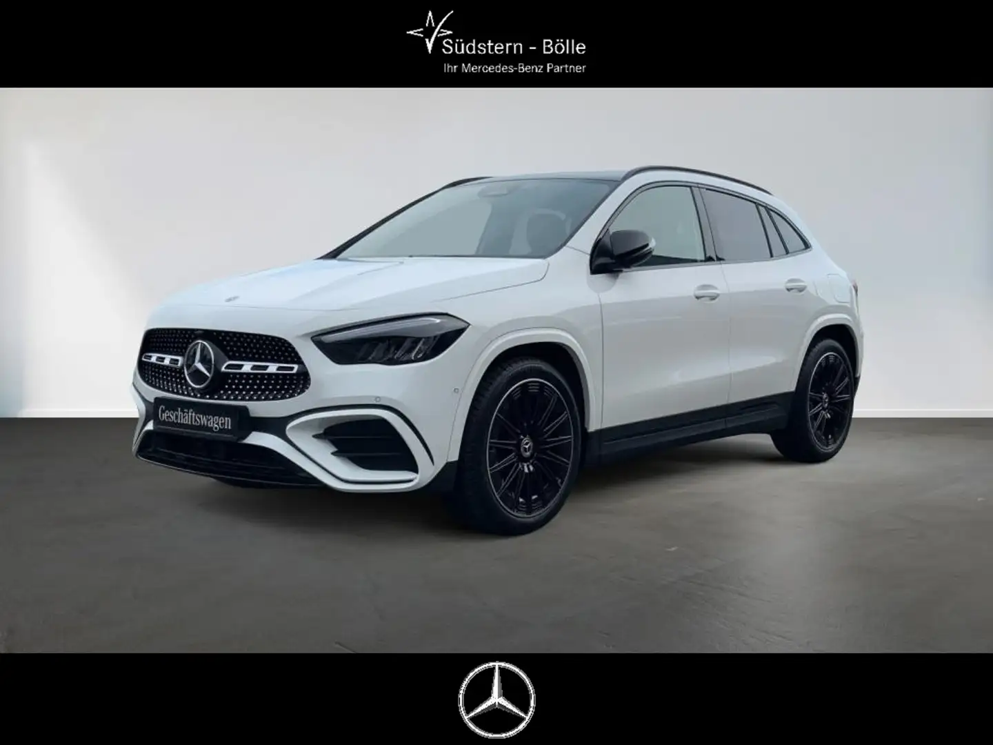 Mercedes-Benz GLA 220 4M +AMG+SHZ+DISTRO+AMBIENTE+NAVI+AHK+PDC Weiß - 1