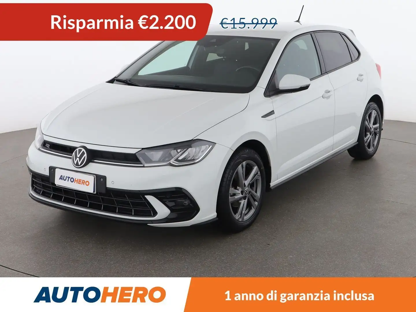 Volkswagen Polo 1.0 TSI R-Line Blanco - 1