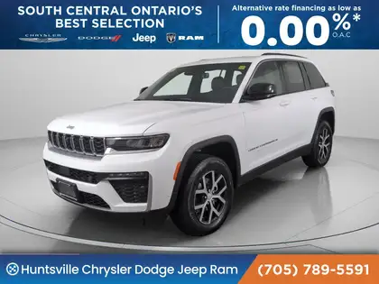 White 2026 Jeep Grand Cherokee SUV / Crossover Four-Wheel Drive Automatic