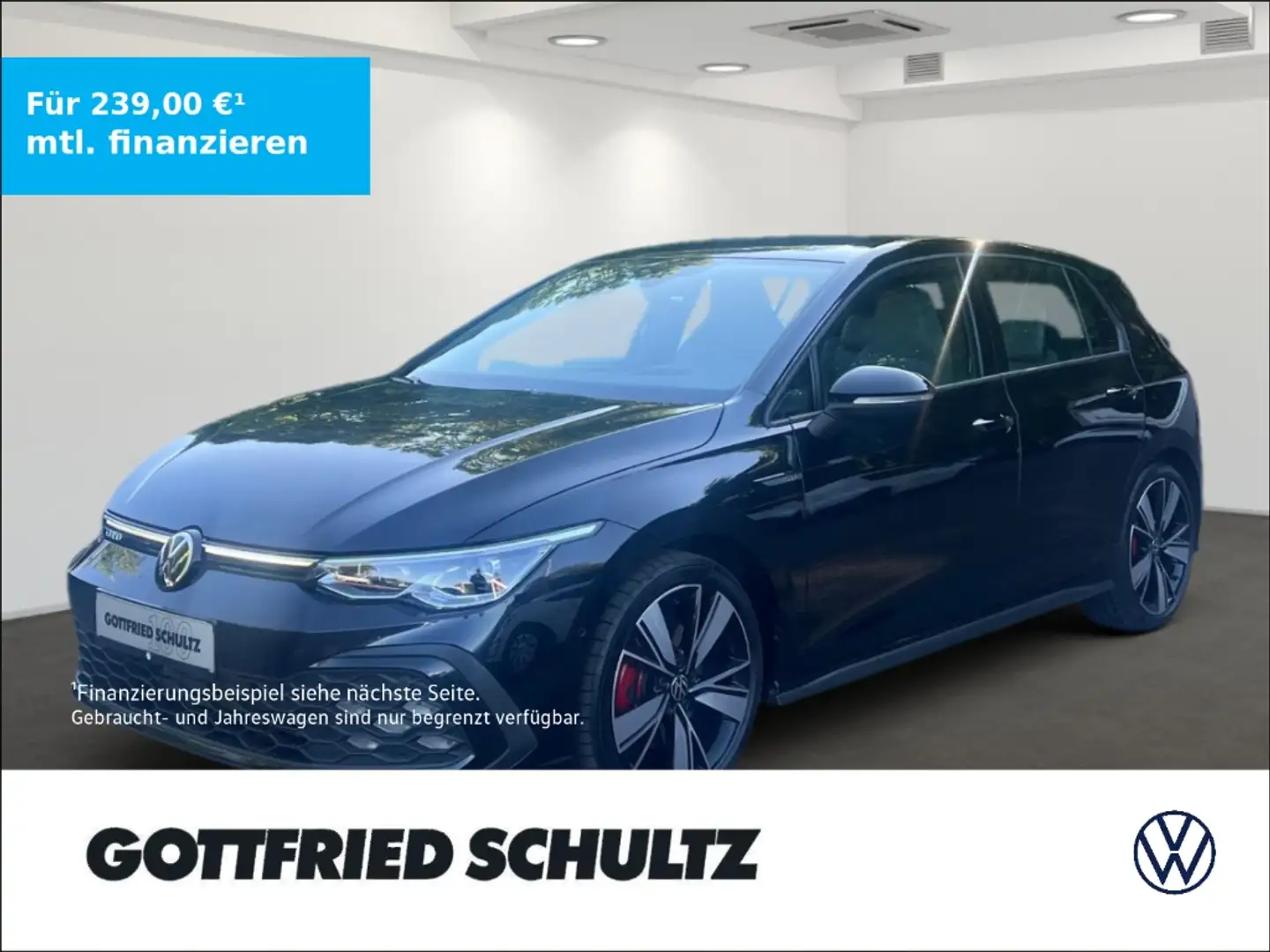 Volkswagen Golf GTD DSG NAVI STHZG DCC KAM ACC LED SHZ PDC LM Schwarz - 1