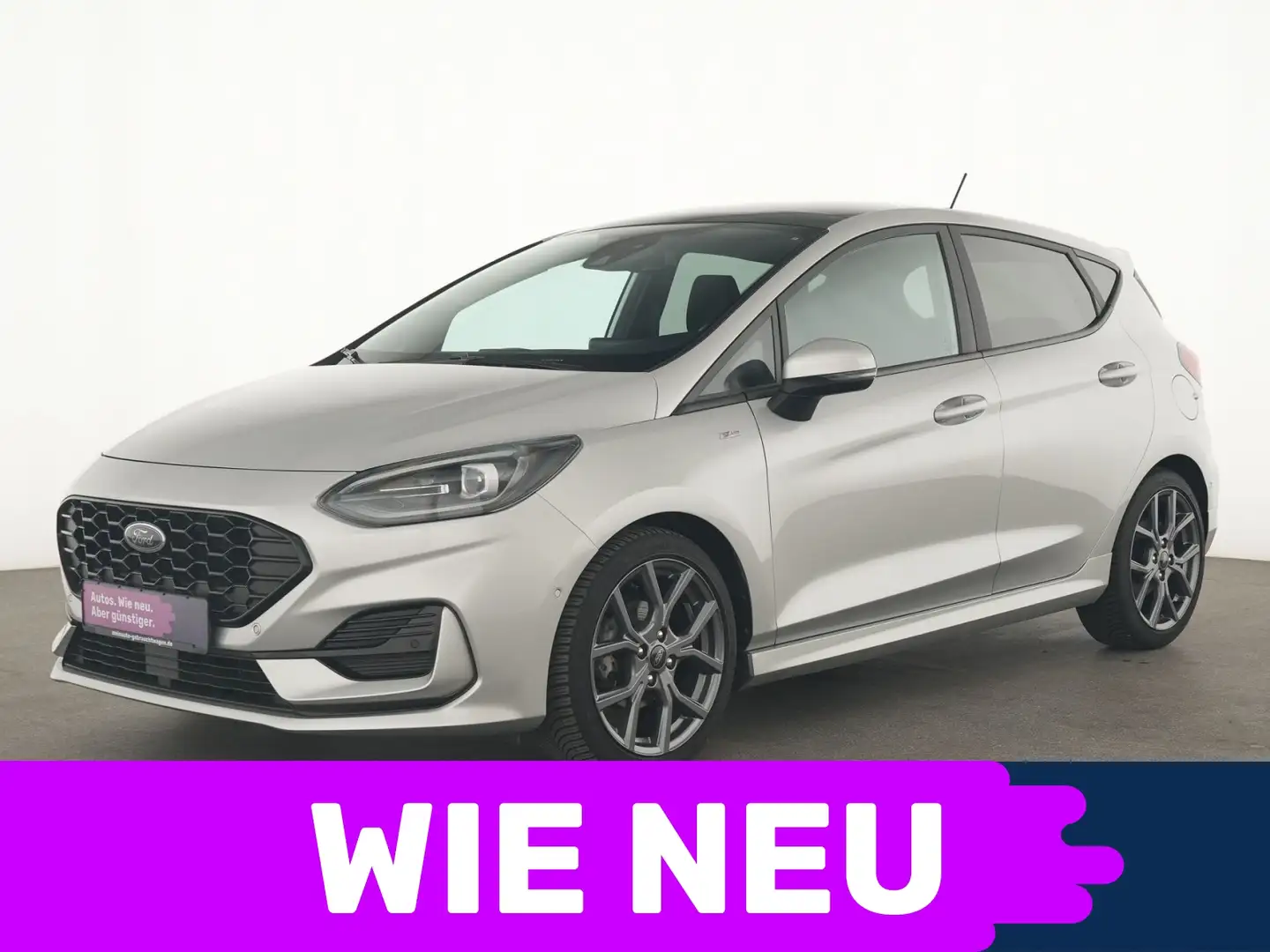Ford Fiesta ST-Line X Pano|B&O|LED|Kamera|Navi|SHZ Silber - 1