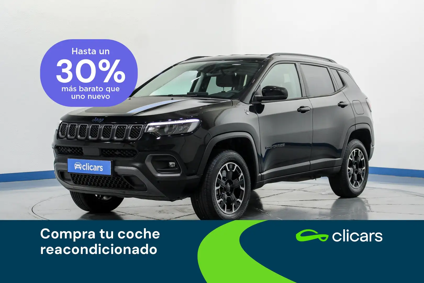 Jeep Compass 1.3 PHEV Trailhawk EAWD Aut. 240 Negro - 1