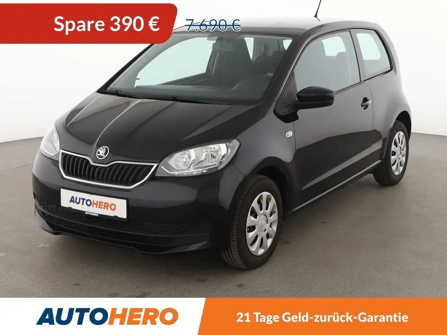 Skoda Citigo 1.0 MPI Ambition*SHZ*KLIMA*GARANTIE* Schwarz - 1