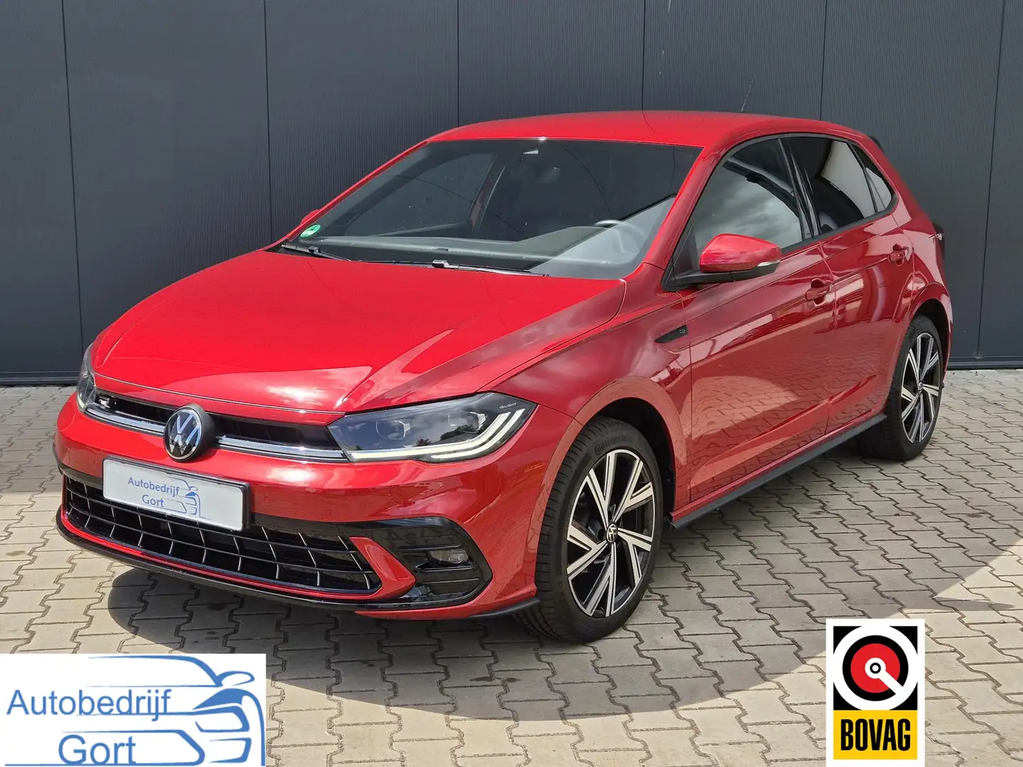 Volkswagen Polo 1.0 TSI R-Line Business IQ light Camera ACC Rood - 1