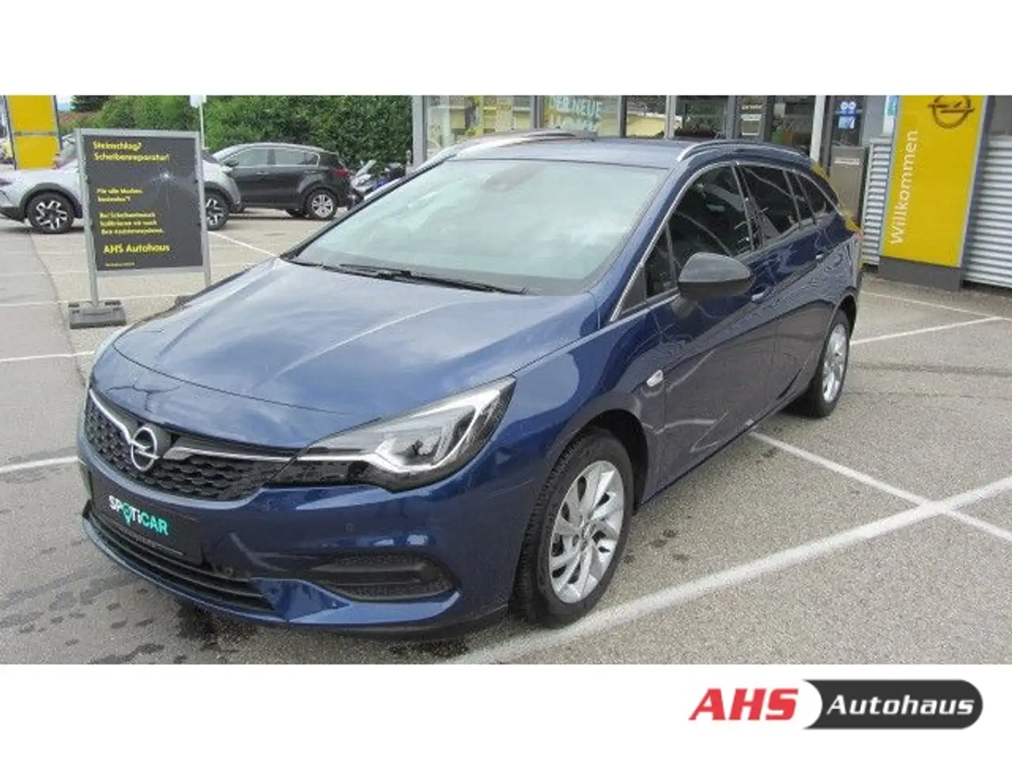 Opel Astra K ST ELEGANCE 1.2 T +AHK+LED+NAVI+SITZHZG+ Blau - 1