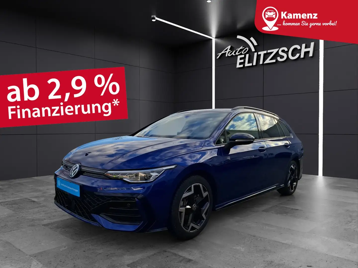 Volkswagen Golf VIII Variant TDI R-Line DSG Standhzg LED-plus N... Blau - 1