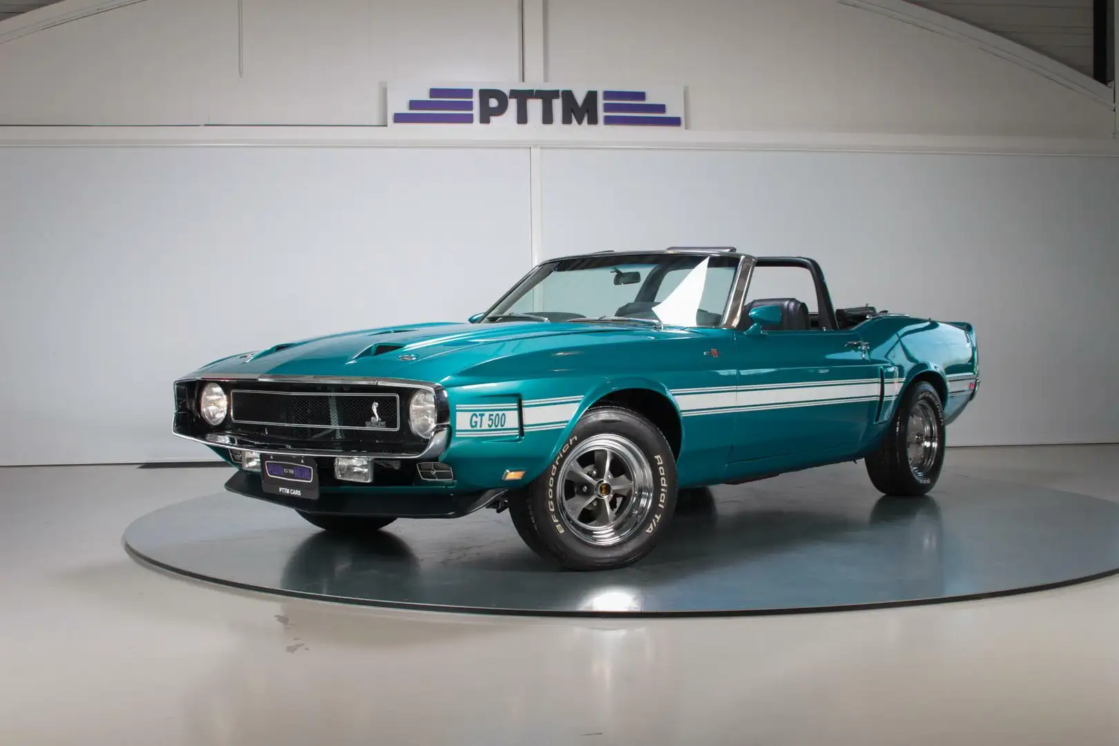Shelby GT500 Convertible Bleu - 1