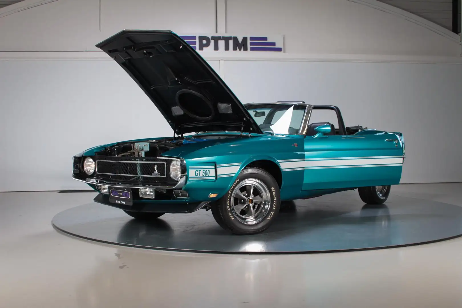 Shelby GT GT500 Convertible Blau - 2