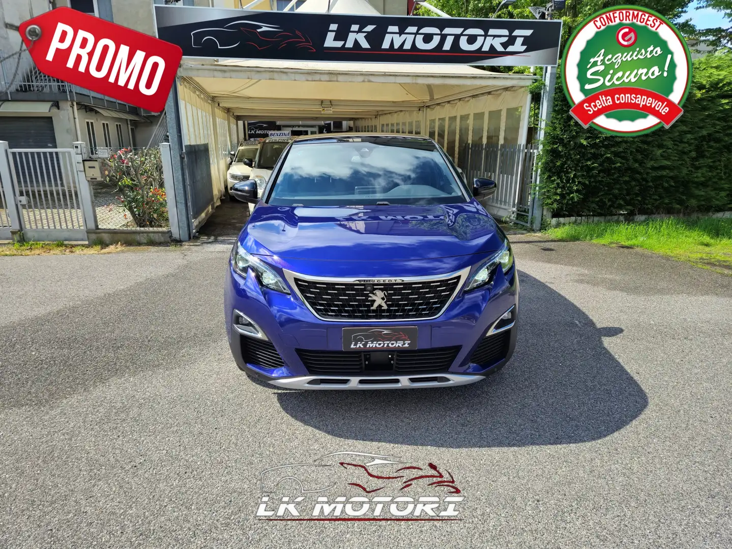 Peugeot 3008 3008 BlueHDi 130 EAT8 GT Line SUPER PROMO Bleu - 2