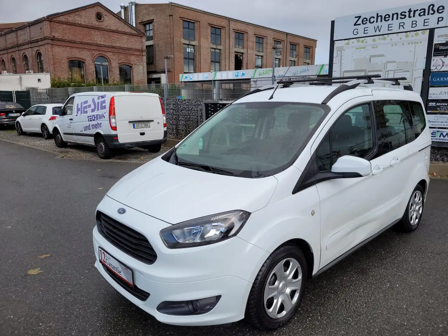 Ford Tourneo 1.Hand/1 Jahr Garantie/TÜV NEU 55 kW (75 PS), S... Weiß - 2