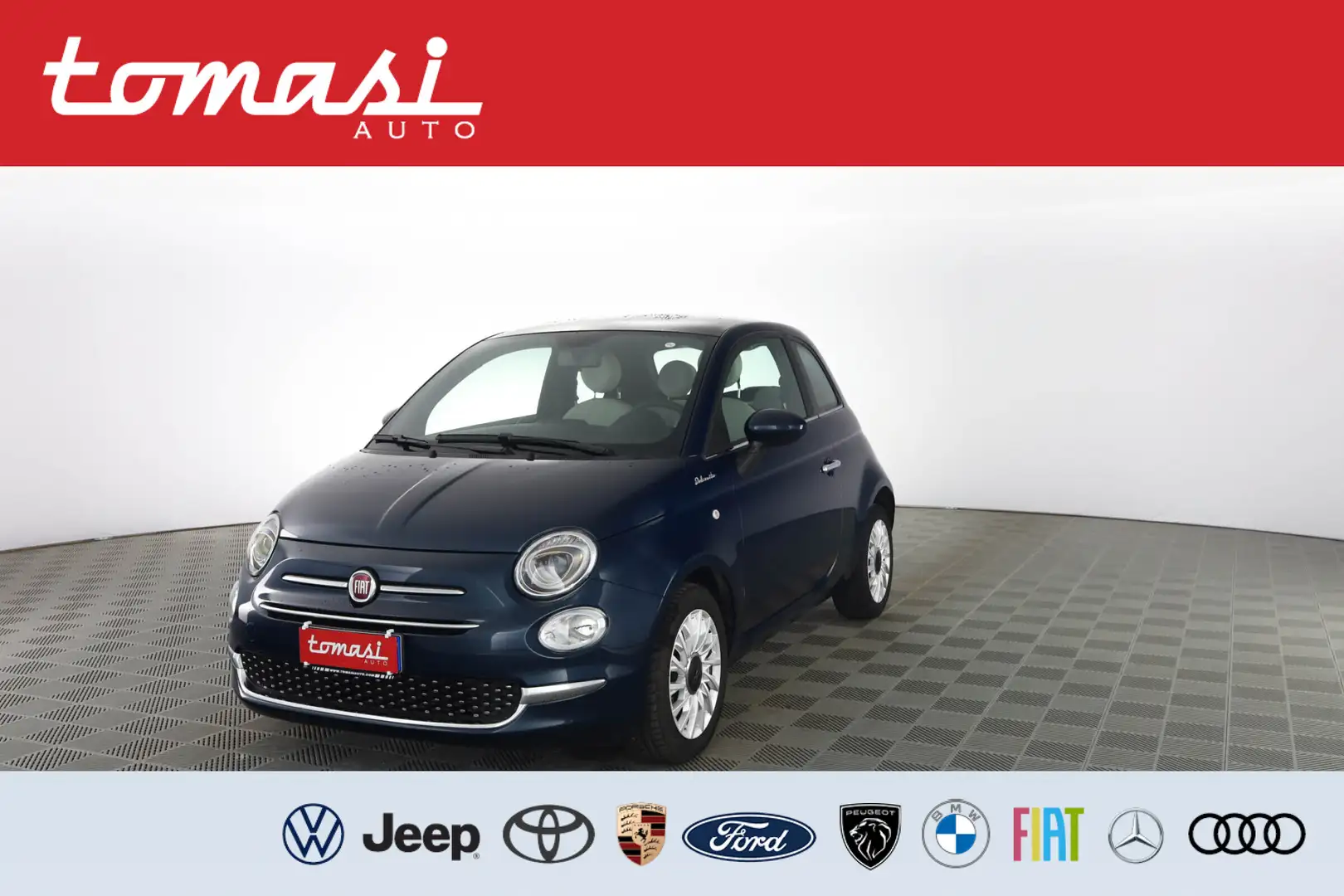 Fiat 500 1.0 Hybrid Dolcevita TETTO PANORAMICO Blu/Azzurro - 1