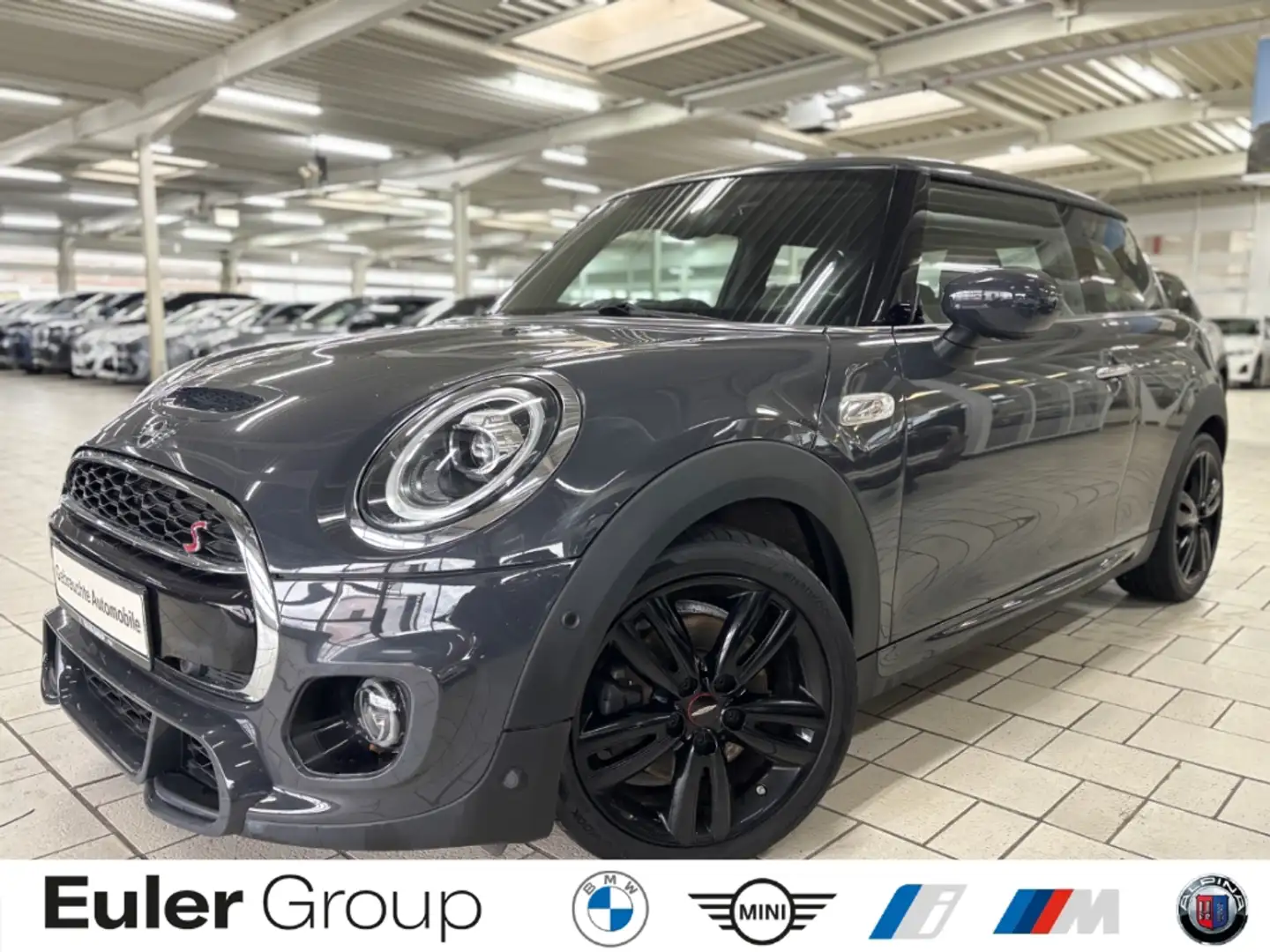 MINI Cooper S A 3-Türer JCW-Paket Navi LED AppleCP SHZ Klimaauto Grau - 1