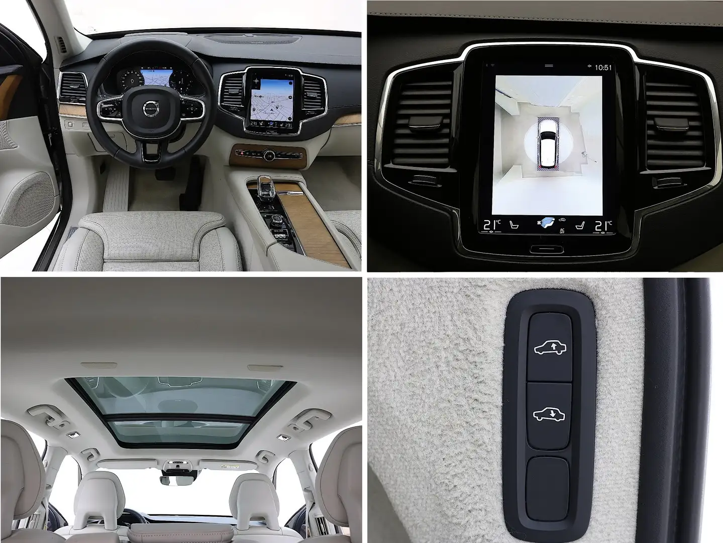 Volvo XC90 2.0 B5 Inscription 7Posti my20✔️TETTO APRIBILE Gris - 2