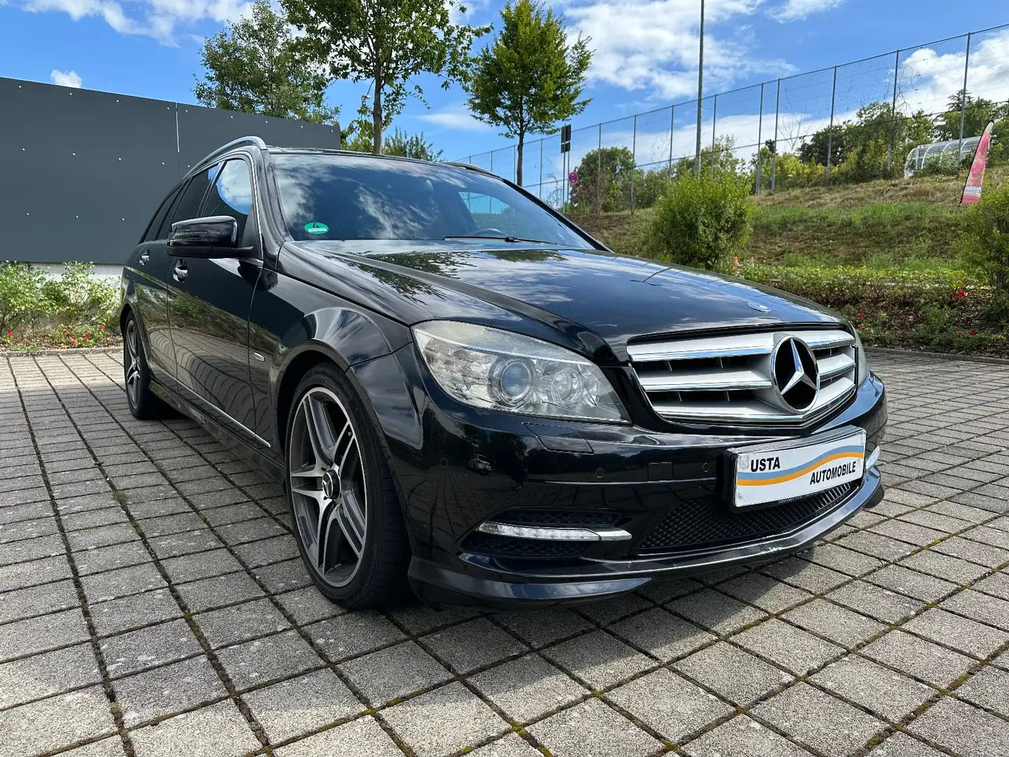 Mercedes-Benz C 350 T CDI BE 4M AMG/Pano/MemorySitz/Com/HarmKa Noir - 1