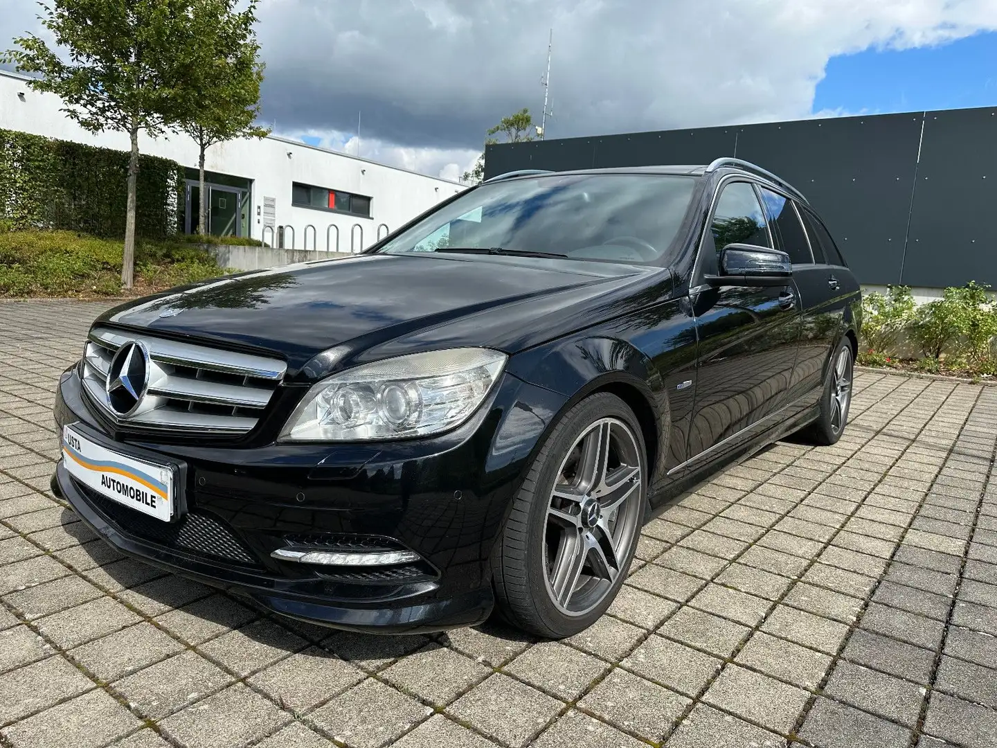 Mercedes-Benz C 350 T CDI BE 4M AMG/Pano/MemorySitz/Com/HarmKa Noir - 2
