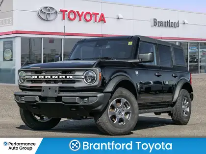 Black 2024 Ford Bronco Big Bend 4-Door 4WD SUV / Crossover Four-Wheel Drive