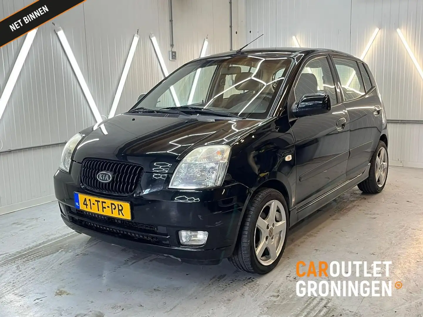 Kia Picanto 1.0 LXE | AIRCO | ELEK PAKKET | MEENEEMPRIJS Noir - 1