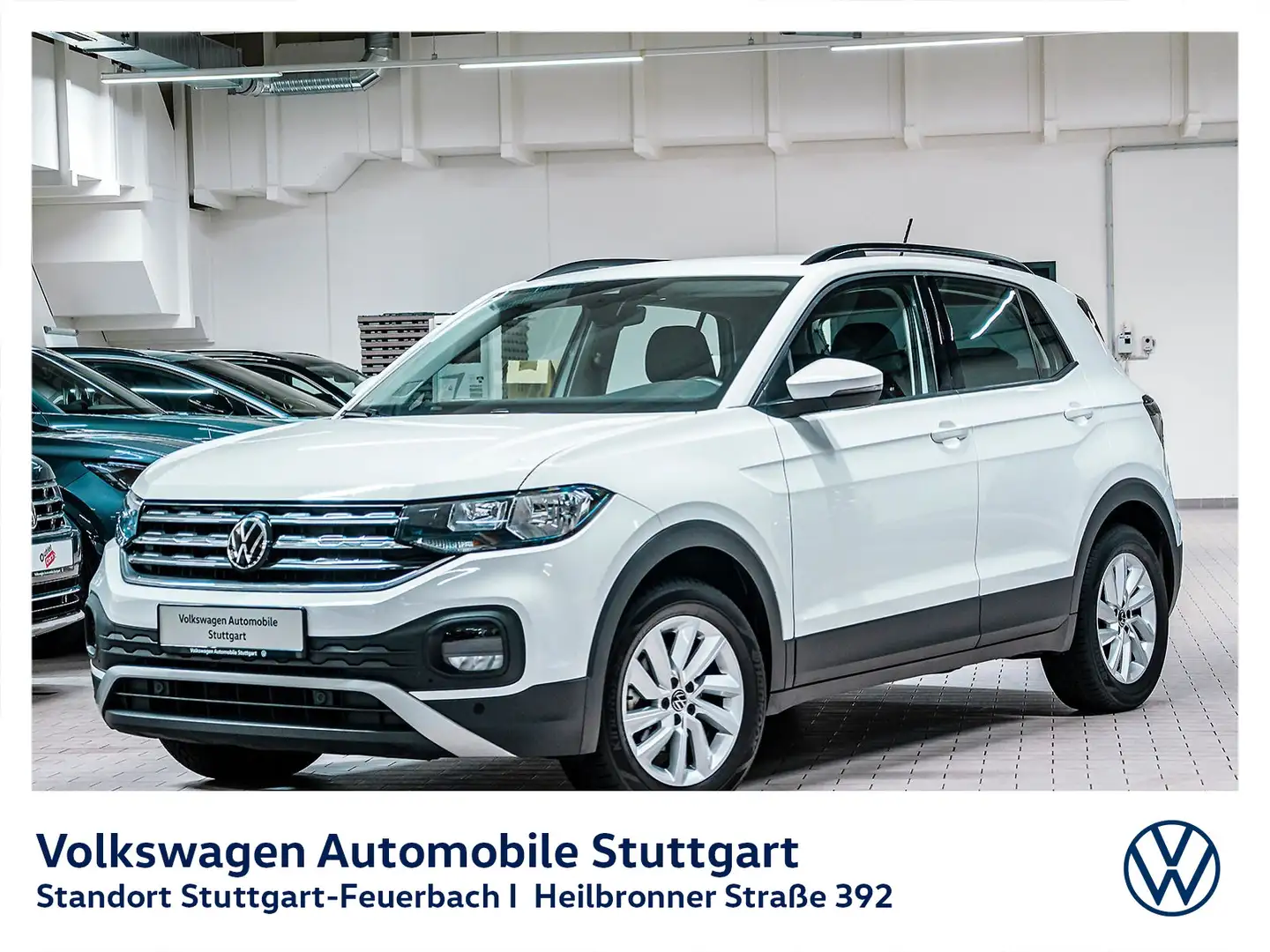Volkswagen T-Cross Life 1.0 TSI Navi Tempomat Blanc - 2