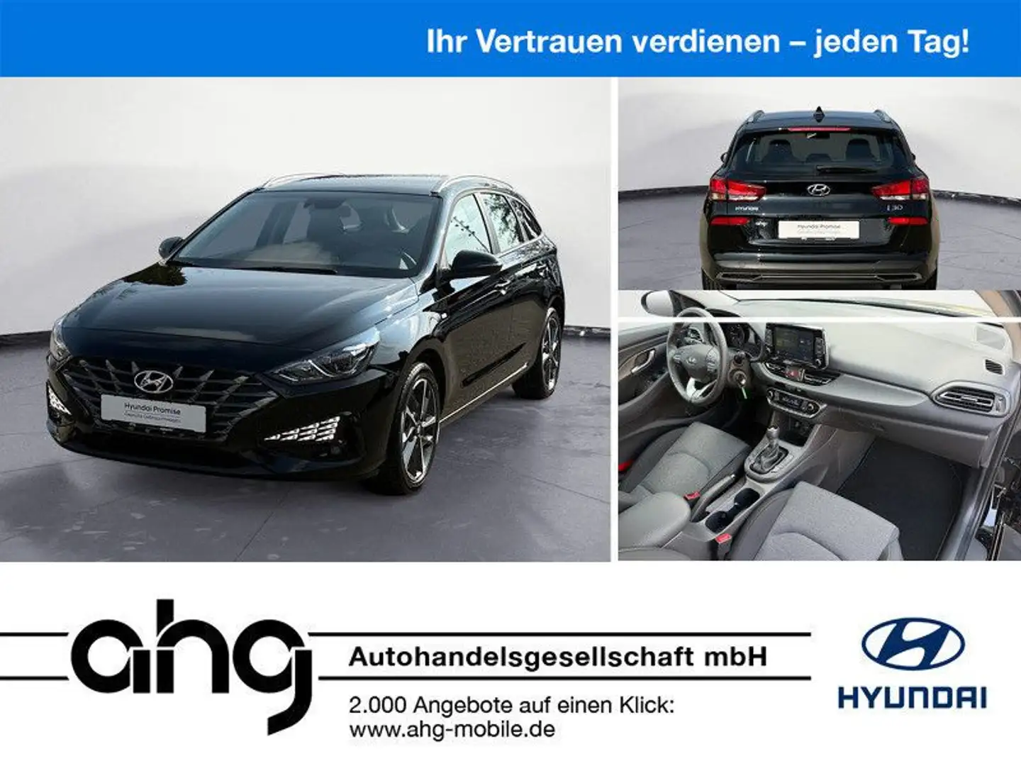 Hyundai i30 Kombi 1.5 T-GDI Trend Automatik Klima PDC Ka Nero - 1