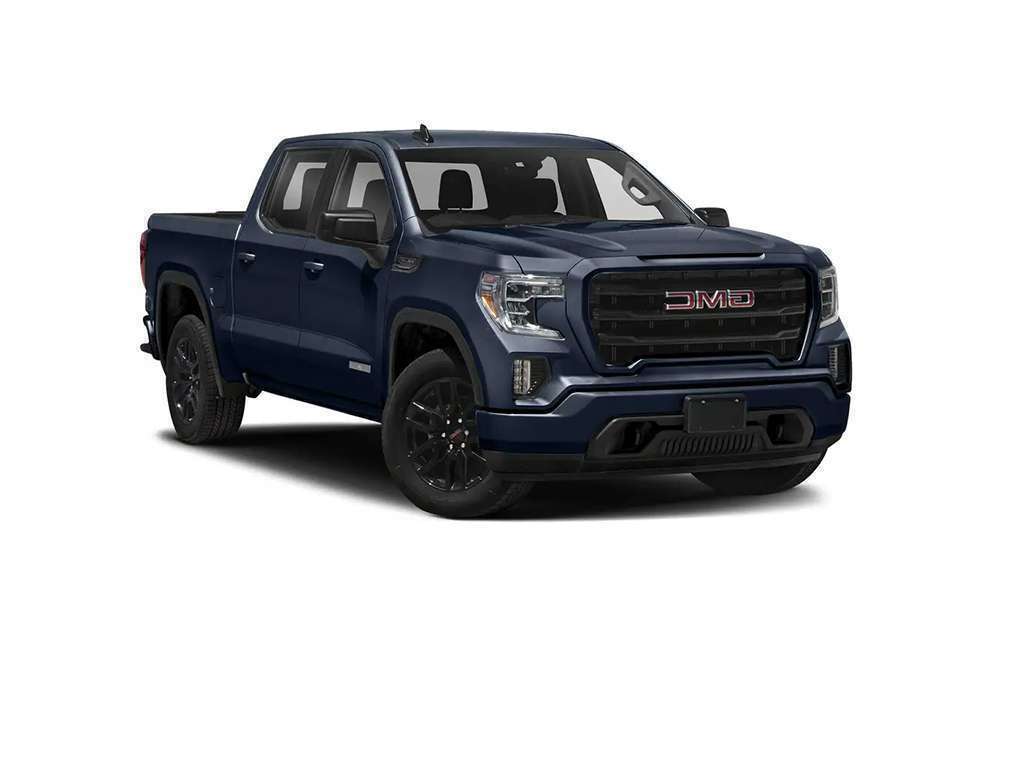 Blue 2019 GMC Sierra 1500 Pickup Truck Four-Wheel Drive Automatic