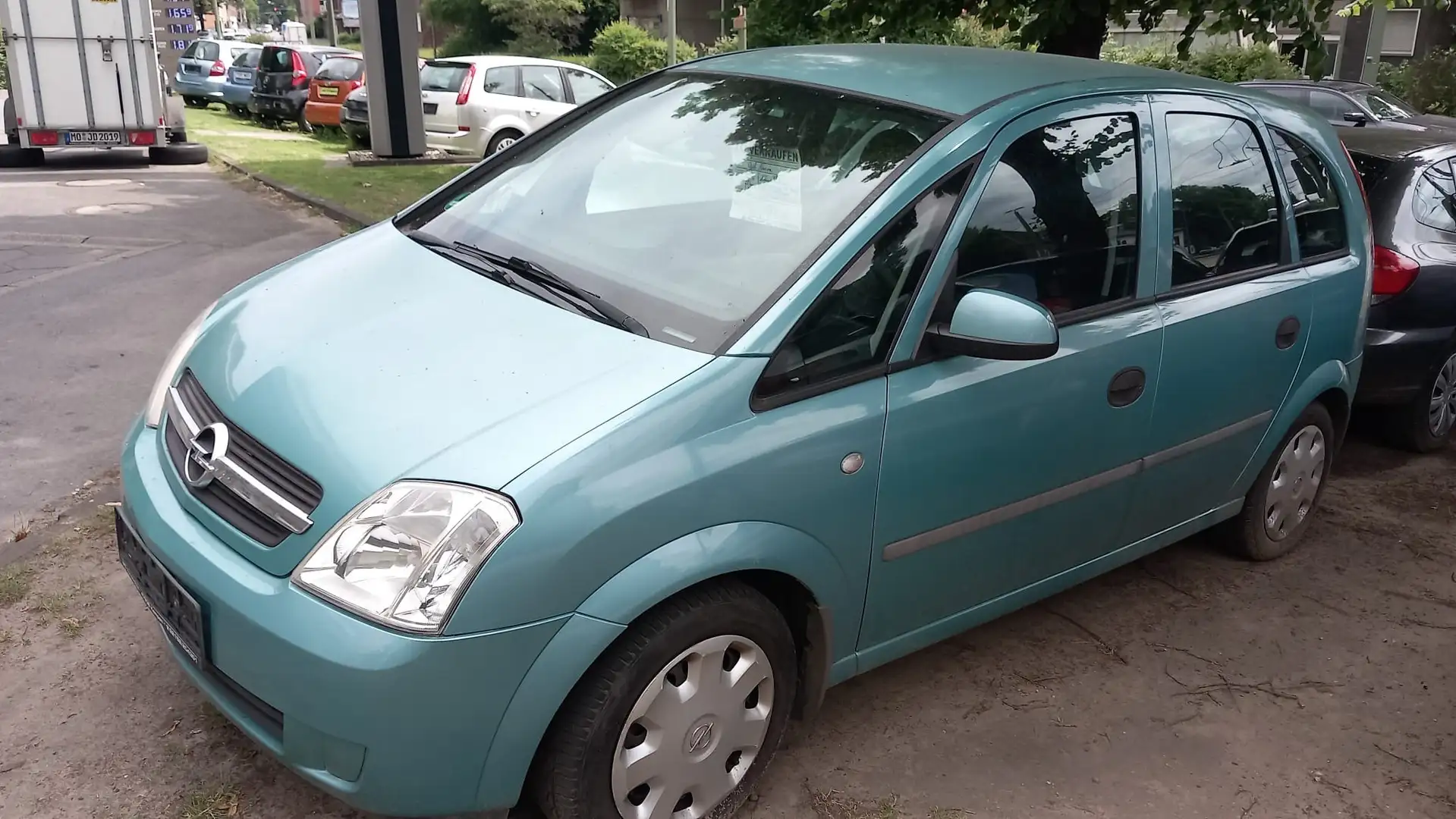 Opel Meriva Klima,2 J. TÜV,eFh,Zv,Servo, 1. Jahr Garantie Зелений - 2