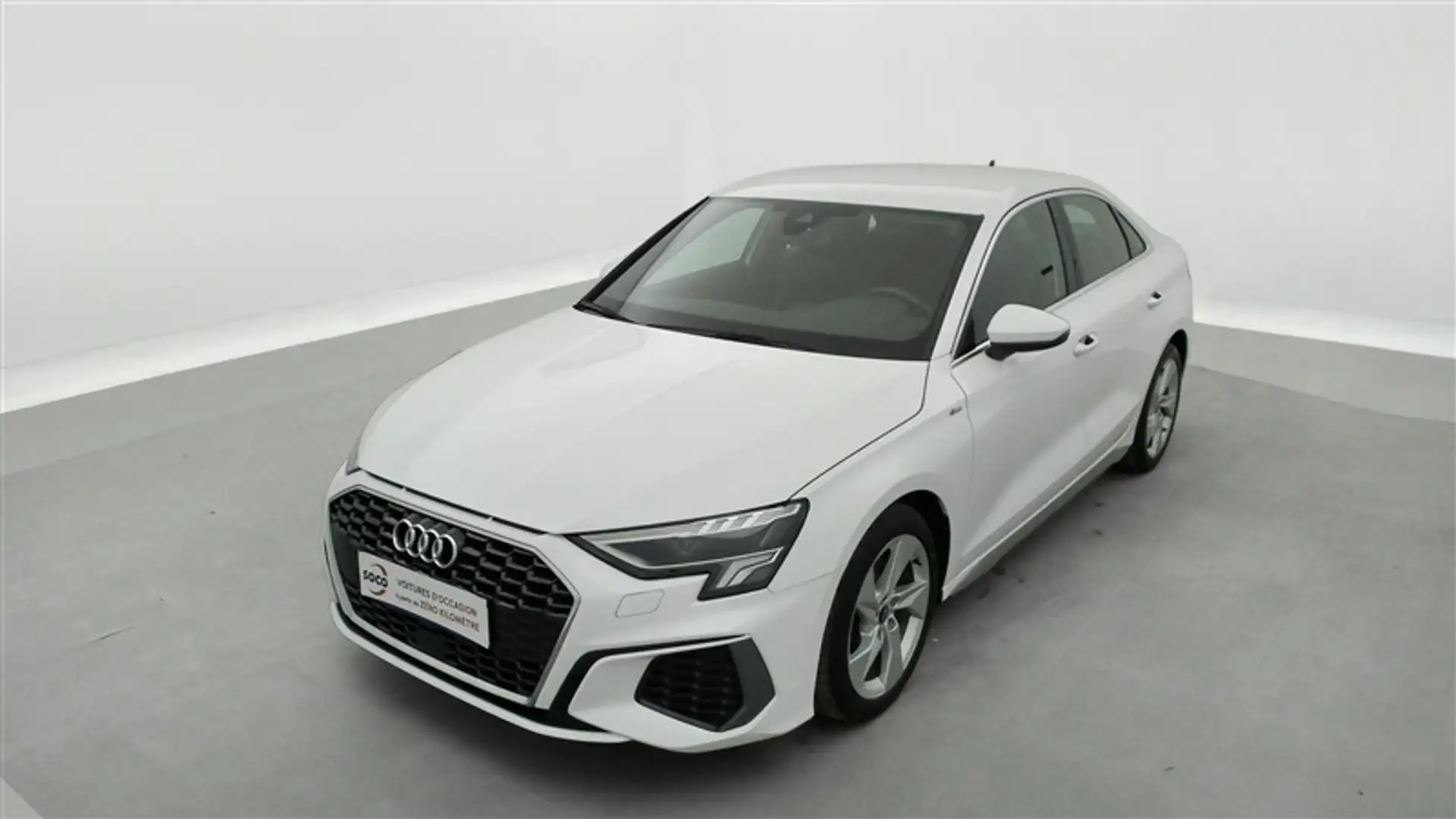 Audi A3 30 TFSI S-Line NAVI / CARPLAY / FULL LED Blanc - 1