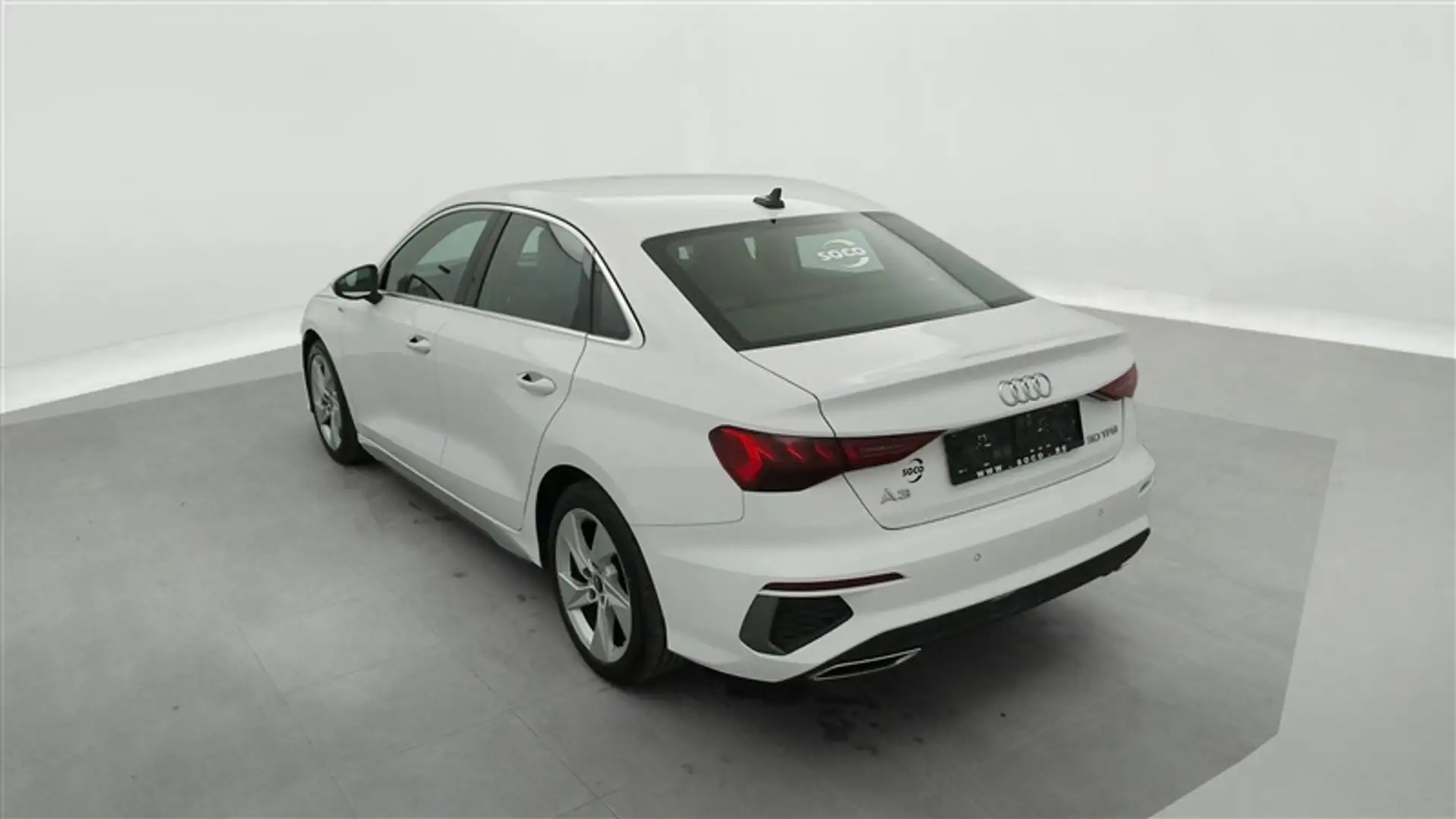 Audi A3 30 TFSI S-Line NAVI / CARPLAY / FULL LED Blanc - 2