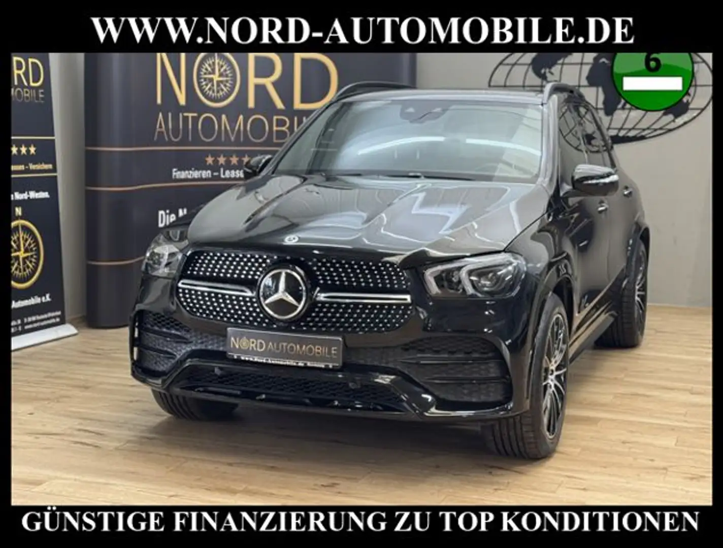 Mercedes-Benz GLE 400 d 4M AMG *Distro+*Air*360°*Pano*Burm*AHK AMG Black - 1