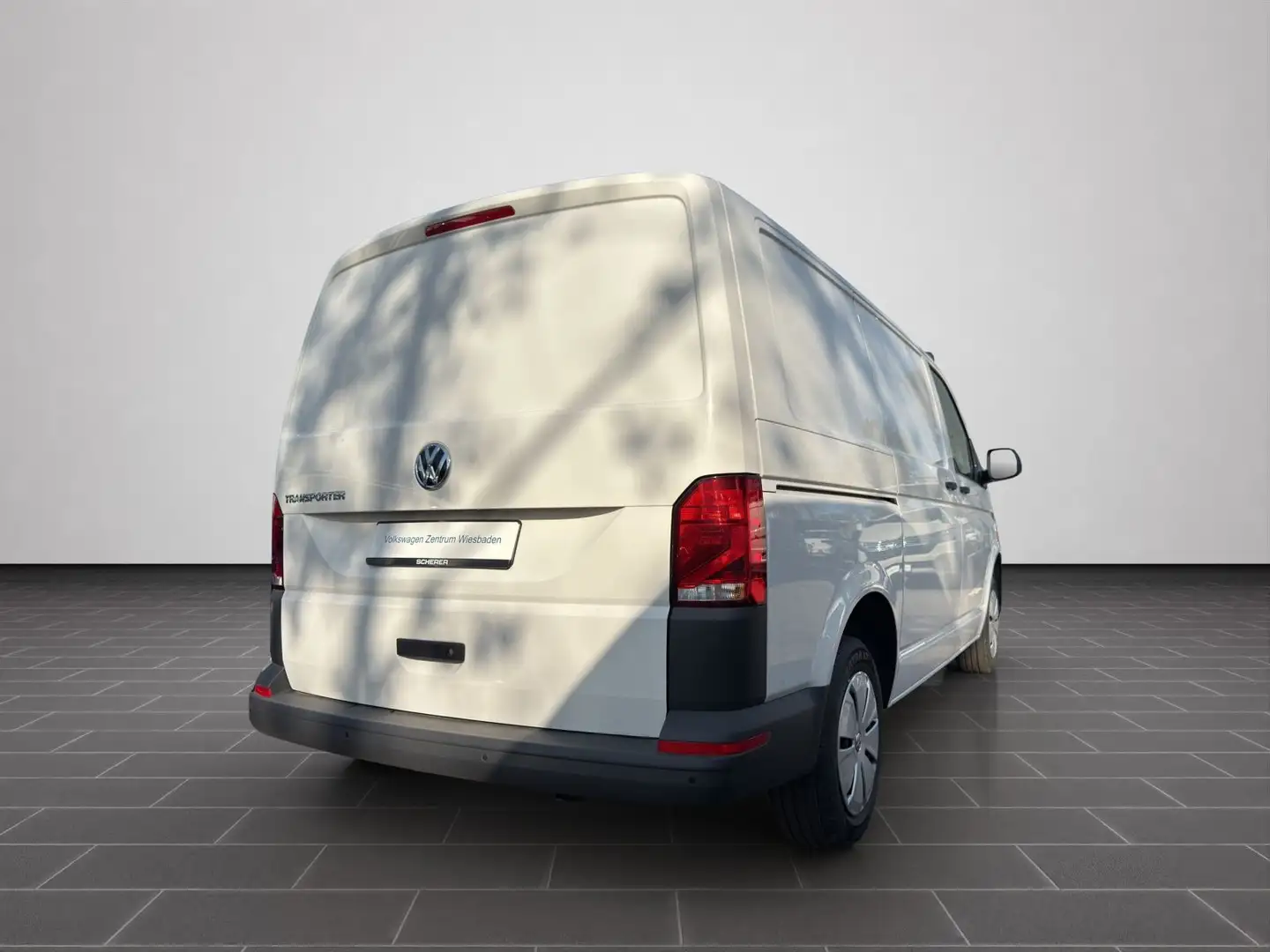 Volkswagen T6.1 Transporter T6.1 Kasten kurzer Radstand 2.0 TDI PDC, Trennwa Weiß - 2