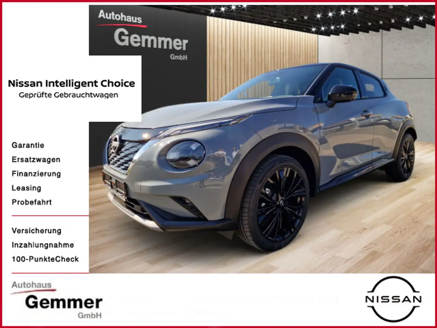 Nissan Juke JUKE 1.6 HYBRID 143 PS 4AMT N-Sport Bose siva - 1