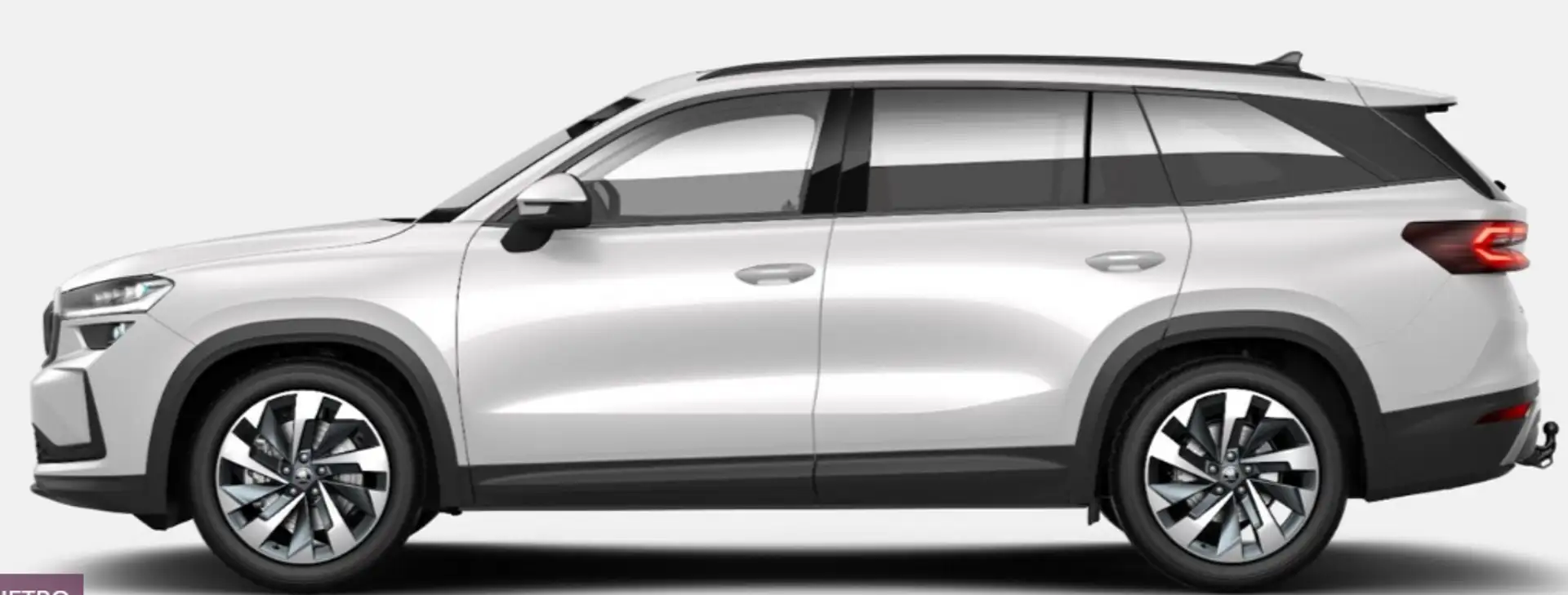 Skoda Kodiaq 1.5 m-HEV DSG 7 posti Selec Tetto Panoramico Pelle Bianco - 2