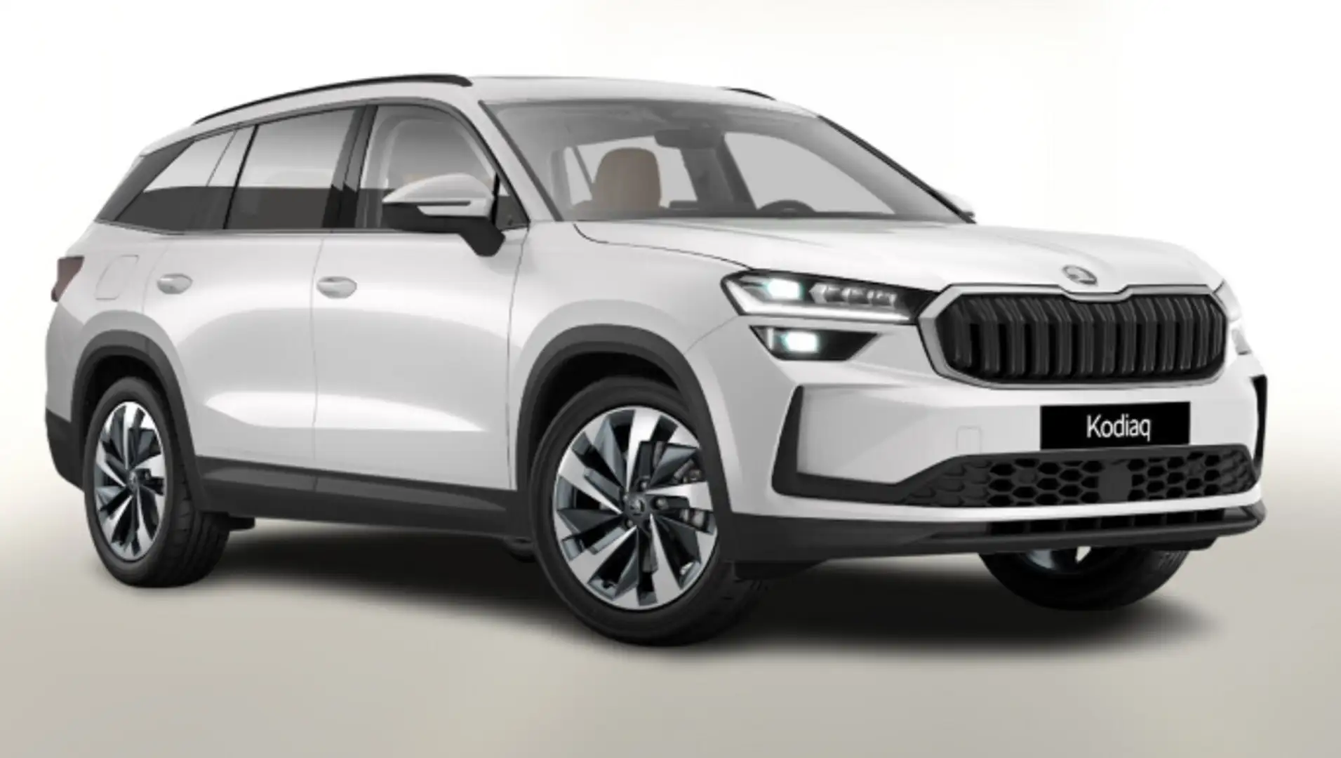 Skoda Kodiaq 1.5 m-HEV DSG 7 posti Selec Tetto Panoramico Pelle Bianco - 1