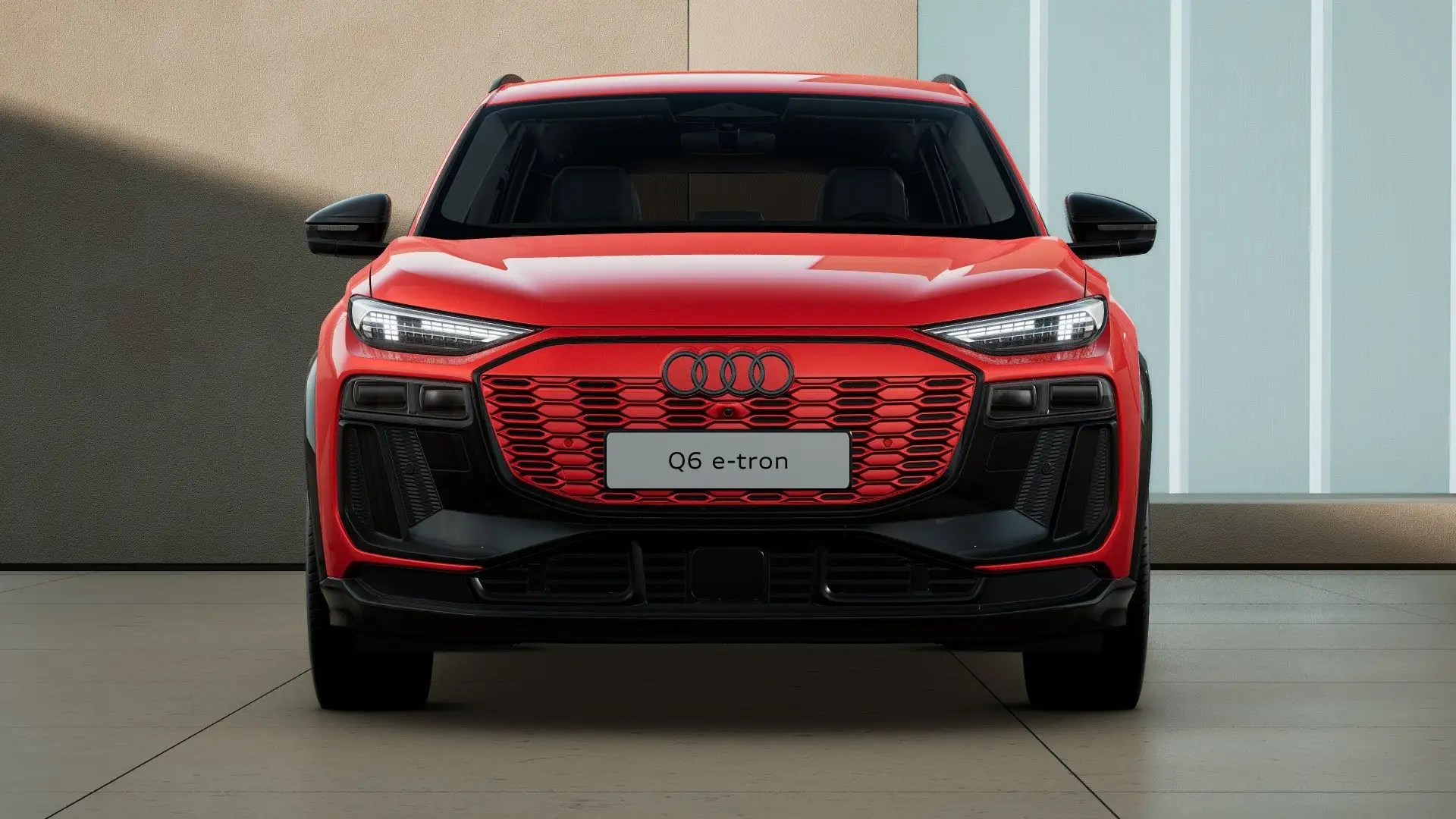 Audi Q6 e-tron qu S line Tech+ MATRIX 360° AHK 21" Rot - 2