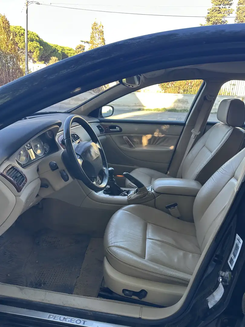 Peugeot 607 607 2.2 hdi 16v Avorio 170cv fap Negro - 1