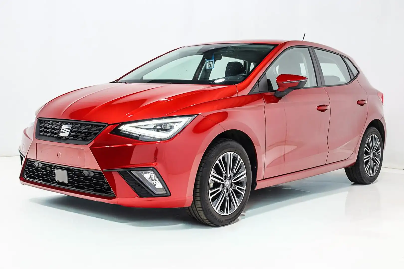 SEAT Ibiza 1.0 TSI 115 LED - JA16 - CAMERA - CARPLAY Rouge - 2