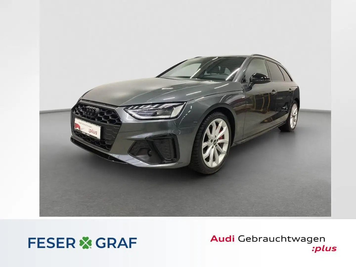 Audi A4 Avant S line Competition 45 TFSI qu. AHK B&O Grau - 1