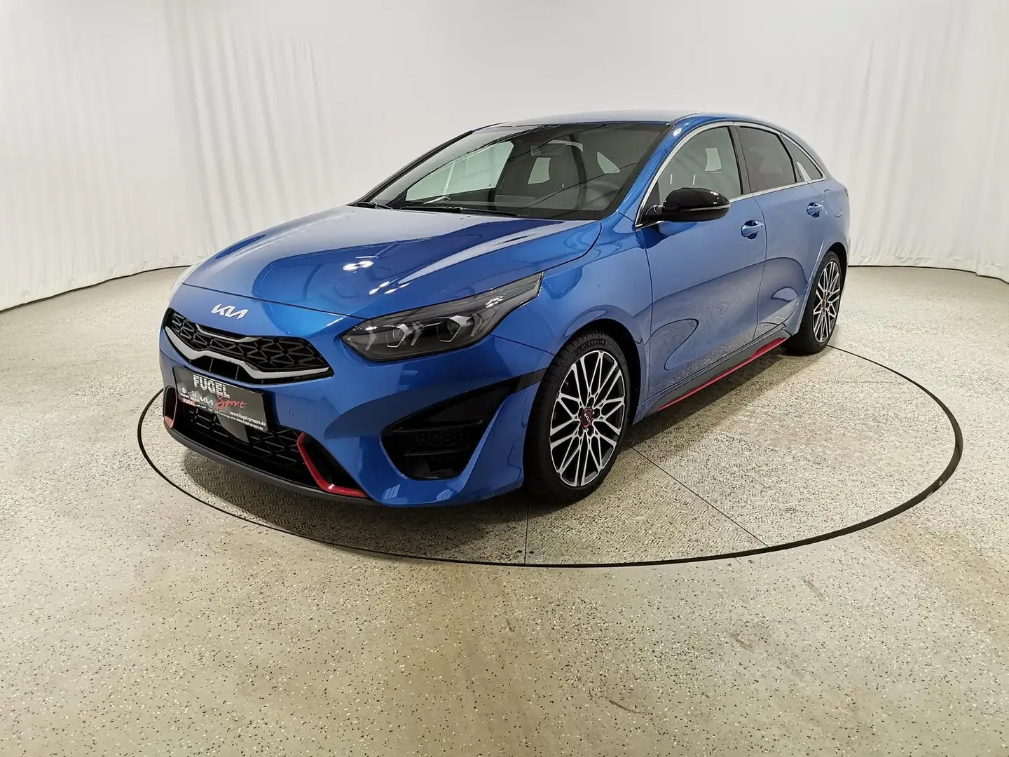 Kia ProCeed / pro_cee'd 1.6 TGDI DCT GT LED|Navi|virt.Cock. Blau - 2