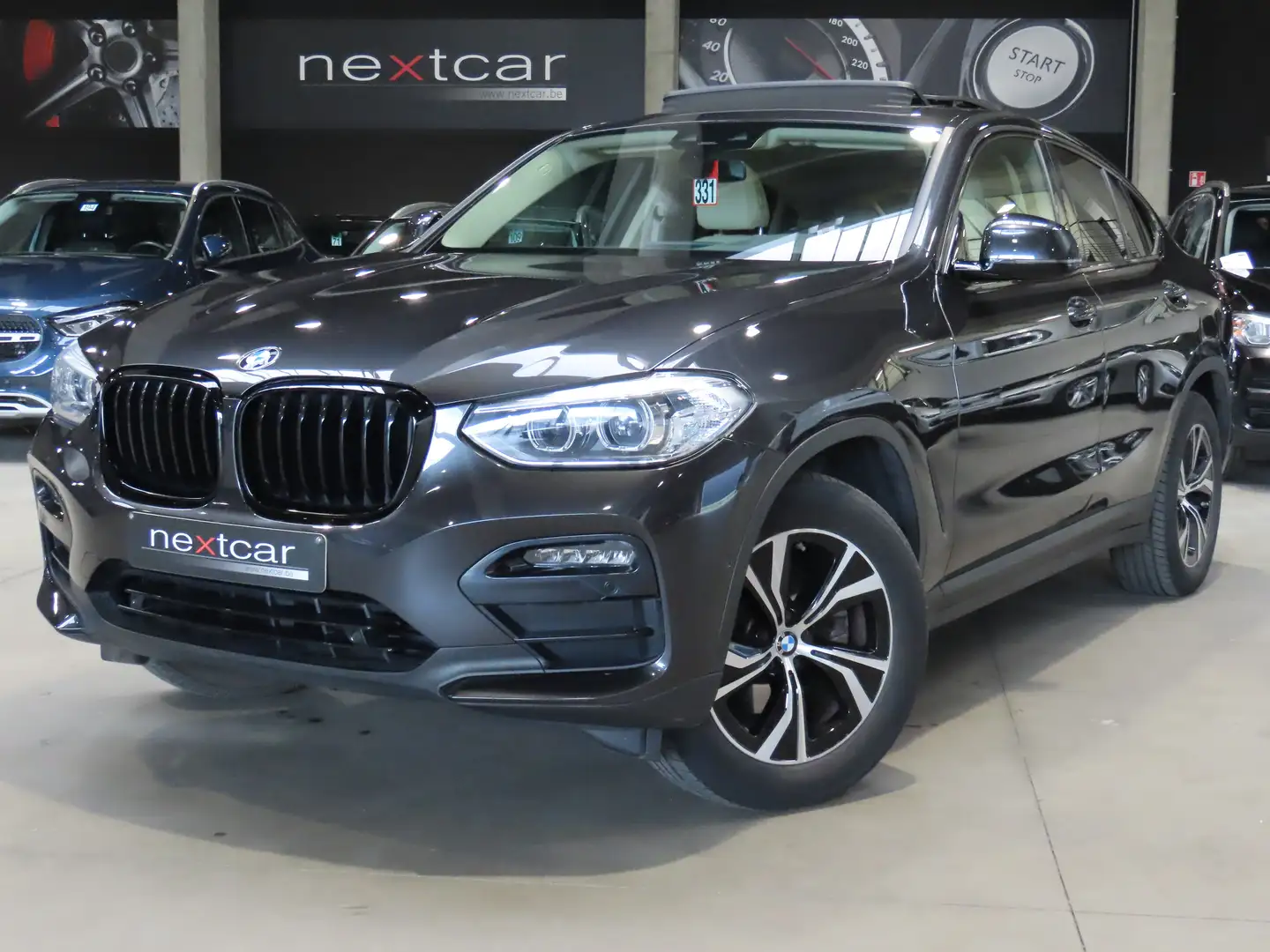 BMW X4 2.0dA xDrive **NAVI PRO-CUIR-TOIT PANO-CAMERA** Gris - 1
