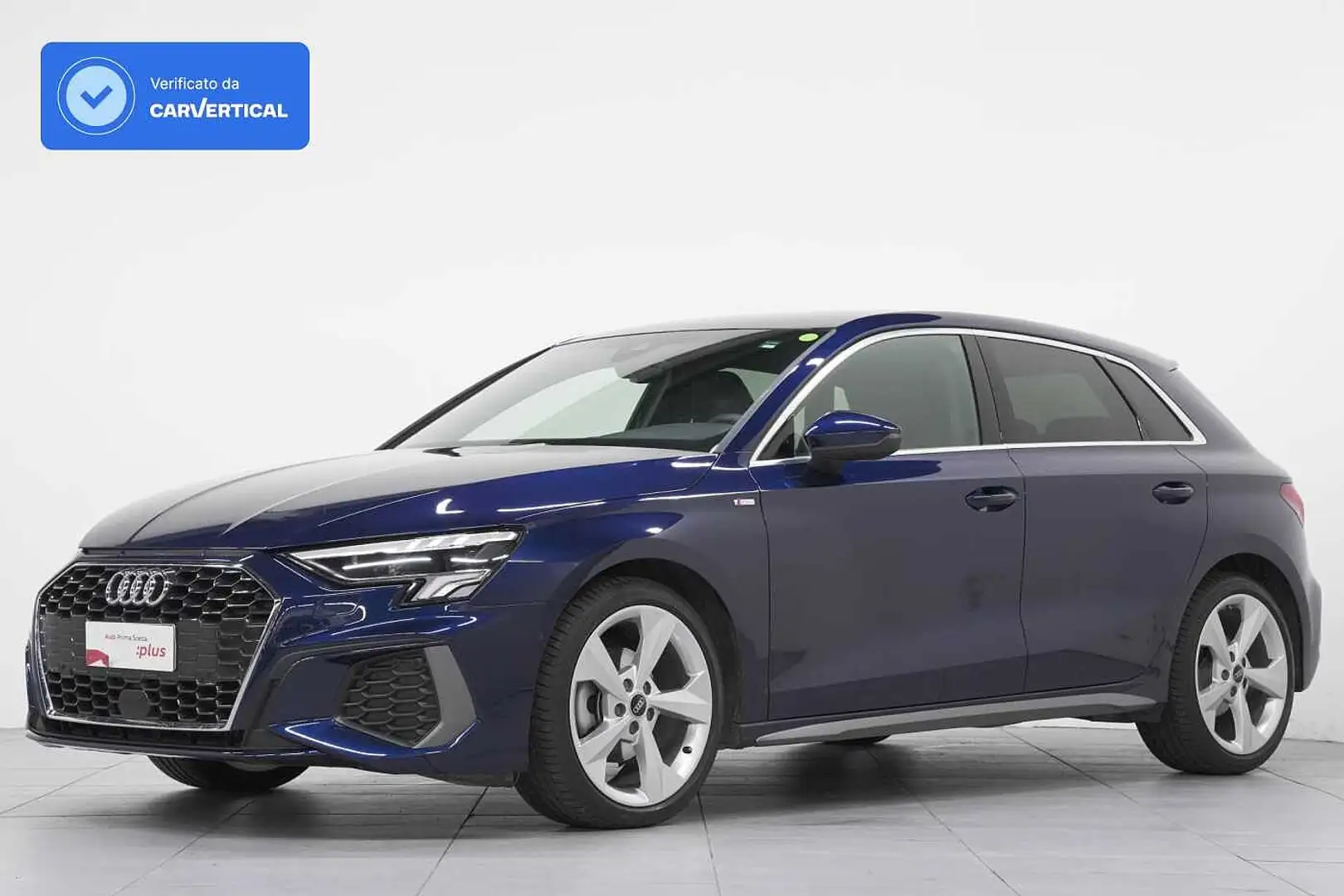Audi A3 Sportback 2.0 TDI Stronic Sline Blu/Azzurro - 1